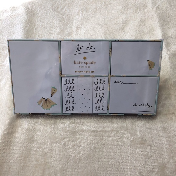 kate spade Other - Kate Spade ♠️ On Point Sticky Note Set NWT